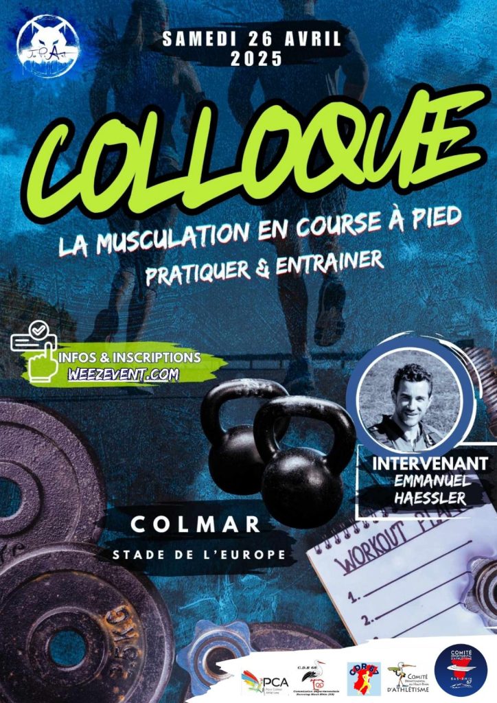 colloque colmar musculation en course à pied